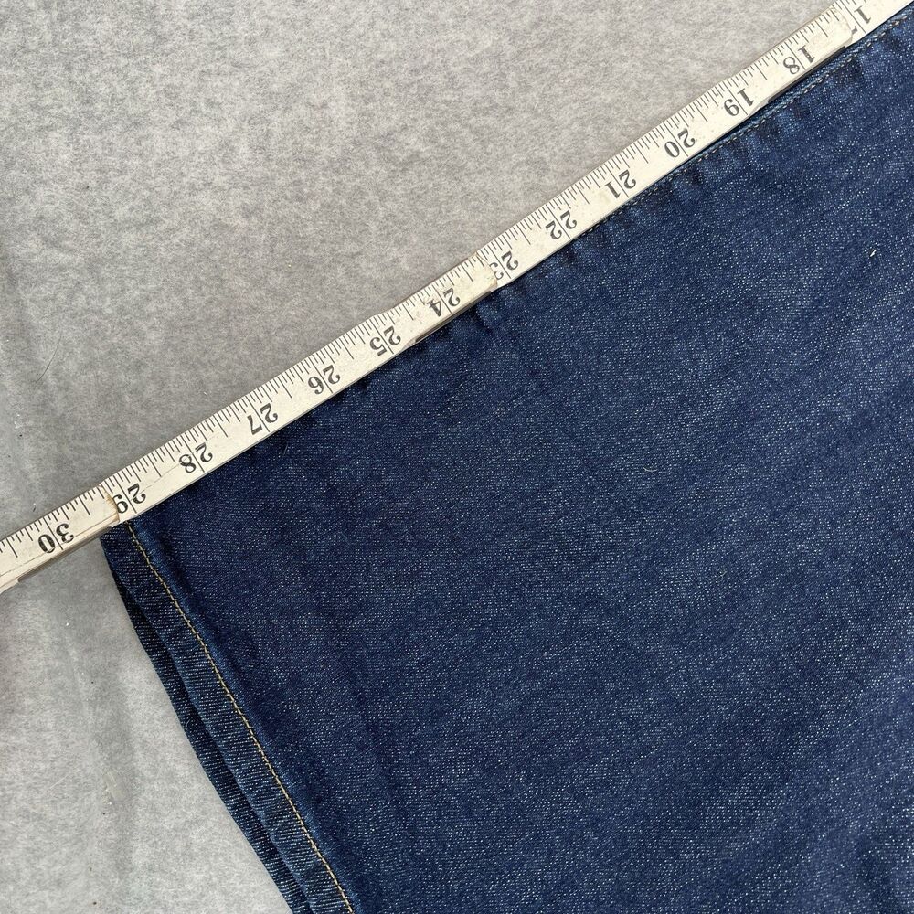 J.Crew Slim Wide‑Leg Jeans Womens 34 actual 39x29  All‑Day Stretch NWT dark - Picture 11 of 15